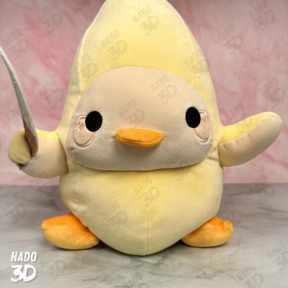Banana Duck with Knife Figure 14" (Honeymaru, Round 1 Exclusive) Plush Chicken - Picture 2 of 6